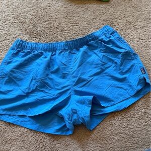 Patagonia Bright Blue Athletic Men's Shorts
